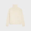 Sweter z golfem z bezszwowego kaszmiru Sweter z golfem z bezszwowego kaszmiru