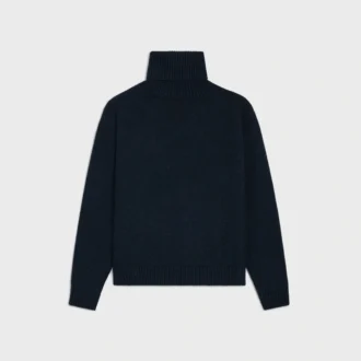 Sweter z golfem z bezszwowego kaszmiru Sweter z golfem z bezszwowego kaszmiru