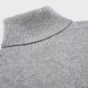 Sweter z golfem z bezszwowego kaszmiru Sweter z golfem z bezszwowego kaszmiru