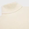 Sweter z golfem z bezszwowego kaszmiru Sweter z golfem z bezszwowego kaszmiru