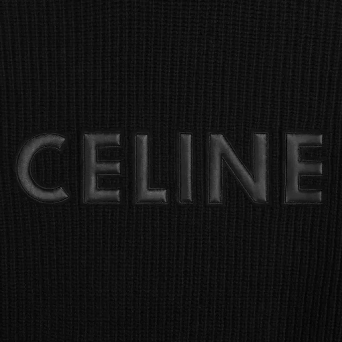 Sweter z kapturem CELINE z Monochroms wełny