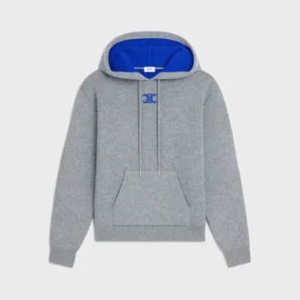 Sweter z kapturem z kaszmiru