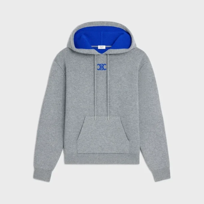 Sweter z kapturem z kaszmiru Sweter z kapturem z kaszmiru