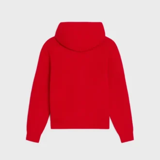 Sweter z kapturem z kaszmiru