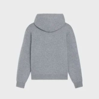 Sweter z kapturem z kaszmiru