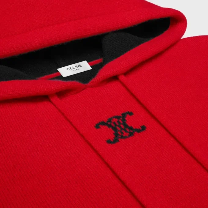 Sweter z kapturem z kaszmiru Sweter z kapturem z kaszmiru