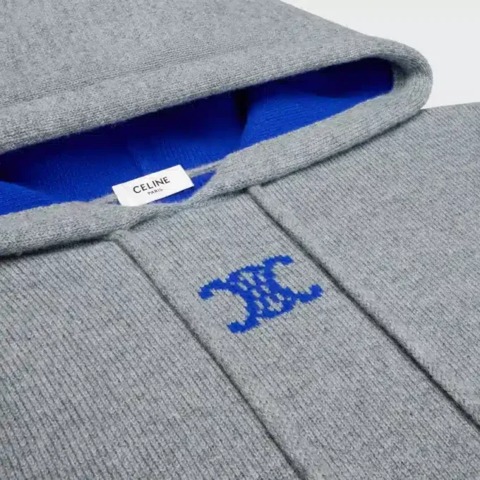 Sweter z kapturem z kaszmiru Sweter z kapturem z kaszmiru