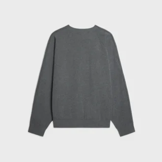 Sweter z okrągłym dekoltem z bawełny Sweter z okrągłym dekoltem z bawełny