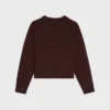 Sweter z okrągłym dekoltem z bezszwowego kaszmiru Sweter z okrągłym dekoltem z bezszwowego kaszmiru