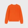 Sweter z okrągłym dekoltem z delikatnej wełny Sweter z okrągłym dekoltem z delikatnej wełny