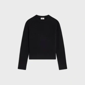 Sweter z okrągłym dekoltem z kaszmiru