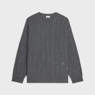 Sweter z okrągłym dekoltem z kaszmiru Sweter z okrągłym dekoltem z kaszmiru