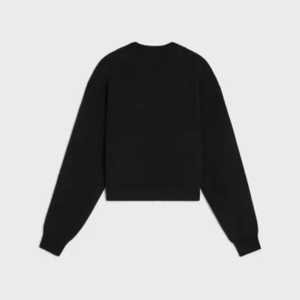 Sweter z okrągłym dekoltem z kaszmiru