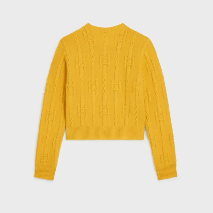 Sweter z okrągłym dekoltem z kaszmiru Sweter z okrągłym dekoltem z kaszmiru