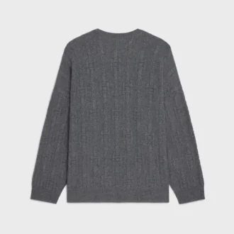 Sweter z okrągłym dekoltem z kaszmiru Sweter z okrągłym dekoltem z kaszmiru