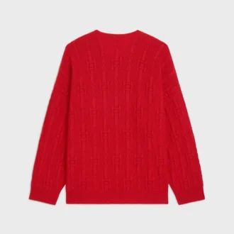 Sweter z okrągłym dekoltem z kaszmiru Sweter z okrągłym dekoltem z kaszmiru
