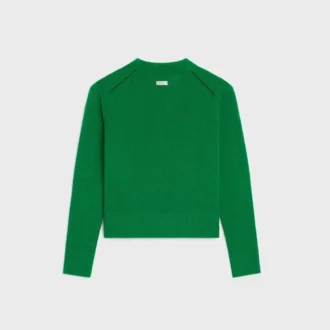 Sweter z okrągłym dekoltem z kaszmiru