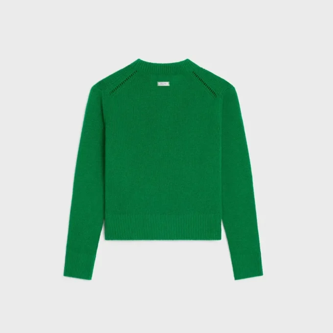 Sweter z okrągłym dekoltem z kaszmiru Sweter z okrągłym dekoltem z kaszmiru