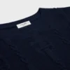 Sweter z okrągłym dekoltem z kaszmiru Sweter z okrągłym dekoltem z kaszmiru