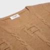 Sweter z okrągłym dekoltem z kaszmiru Sweter z okrągłym dekoltem z kaszmiru