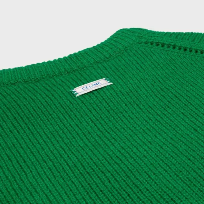 Sweter z okrągłym dekoltem z kaszmiru Sweter z okrągłym dekoltem z kaszmiru