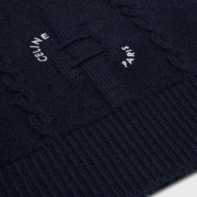 Sweter z okrągłym dekoltem z kaszmiru Sweter z okrągłym dekoltem z kaszmiru