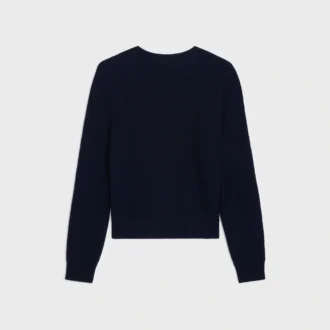 Sweter z okrągłym dekoltem z wełny