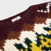 Sweter z okrągłym dekoltem z wełny Fair Isle Sweter z okrągłym dekoltem z wełny Fair Isle
