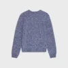 Sweter z okrągłym dekoltem z wełny i kaszmiru Sweter z okrągłym dekoltem z wełny i kaszmiru
