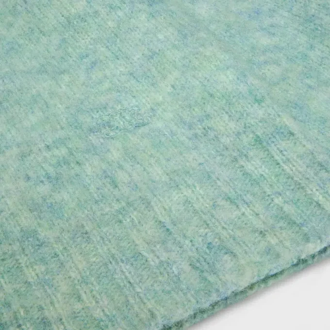 Sweter z okrągłym dekoltem z wełny szetlandzkiej Sweter z okrągłym dekoltem z wełny szetlandzkiej