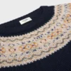 Sweter z okrągłym dekoltem z wełny Triomphe Fair Isle