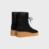 Sznurowane buty Austin z błyszczącej skóry cielęcej Sznurowane buty Austin z błyszczącej skóry cielęcej