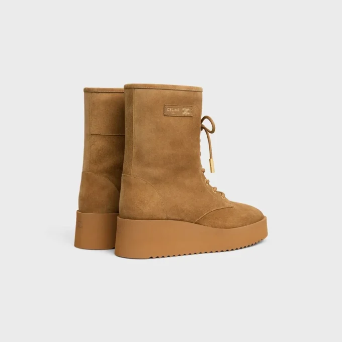 Sznurowane buty Austin z zamszowej skóry cielęcej i owczej skóry Sznurowane buty Austin z zamszowej skóry cielęcej i owczej skóry