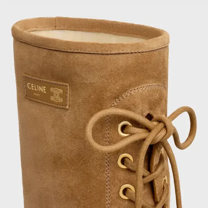 Sznurowane buty Austin z zamszowej skóry cielęcej i owczej skóry Sznurowane buty Austin z zamszowej skóry cielęcej i owczej skóry
