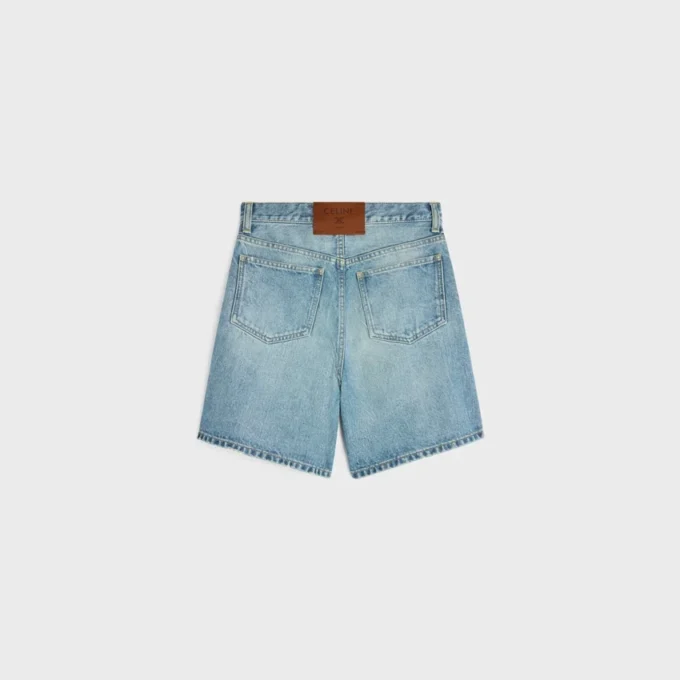 Szorty 001 z bawełnianego denimu