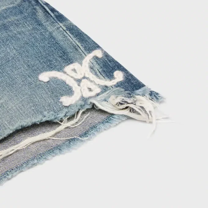 Szorty skateboardowe z dżinsu w kolorze Electric Sky Wash