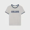 T-shirt CELINE Regular z bawełnianego dżerseju