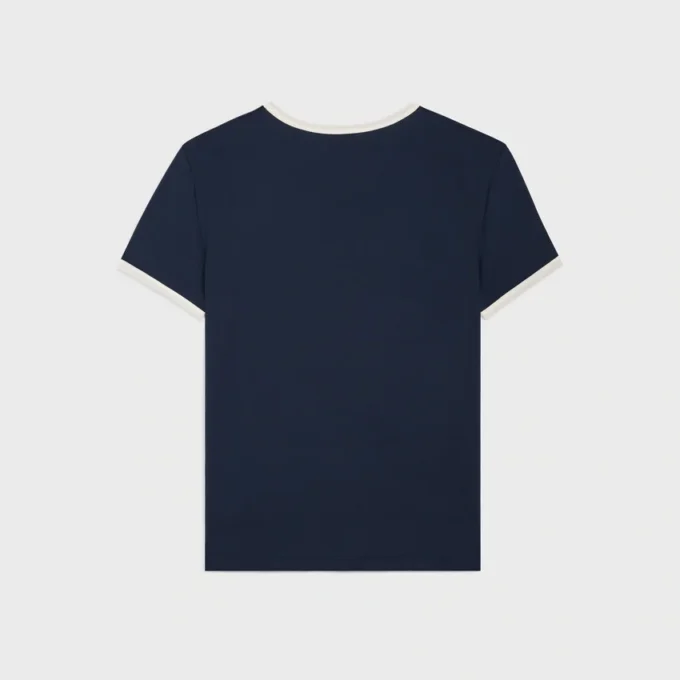 T-shirt CELINE Regular z bawełnianego dżerseju
