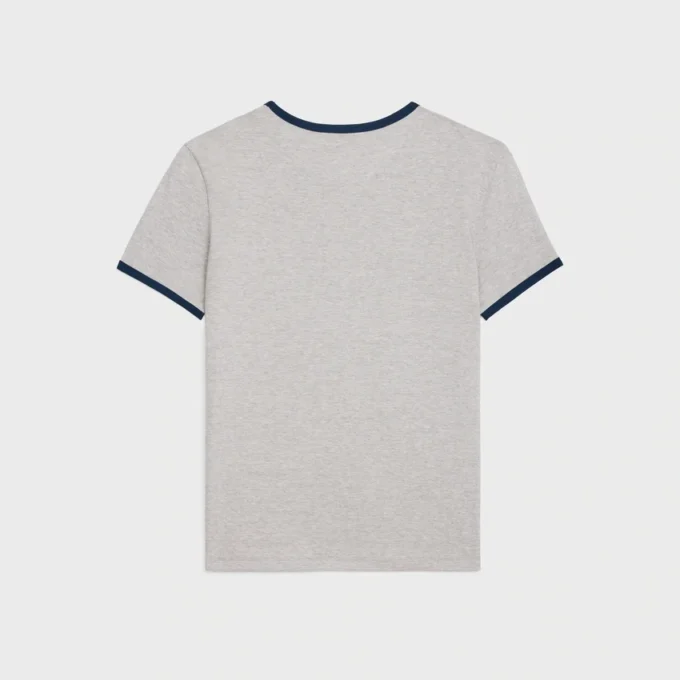 T-shirt CELINE Regular z bawełnianego dżerseju