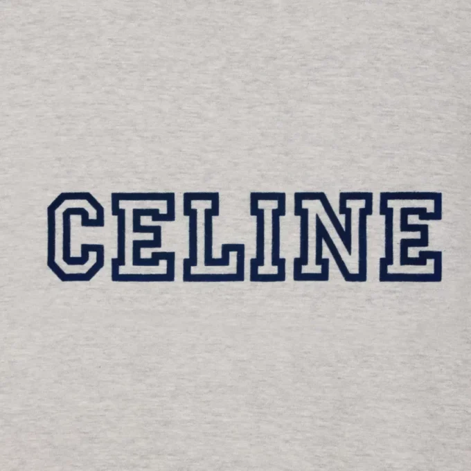 T-shirt CELINE Regular z bawełnianego dżerseju