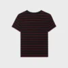 T-shirt Triomphe Regular z dzianiny w paski