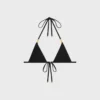 Top Triomphe Triangle z matowego dżerseju Top Triomphe Triangle z matowego dżerseju