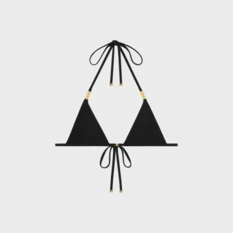 Top Triomphe Triangle z matowego dżerseju