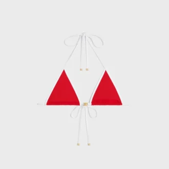 Top Triomphe Triangle z matowego dżerseju