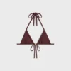 Top Triomphe Triangle z matowego dżerseju Top Triomphe Triangle z matowego dżerseju