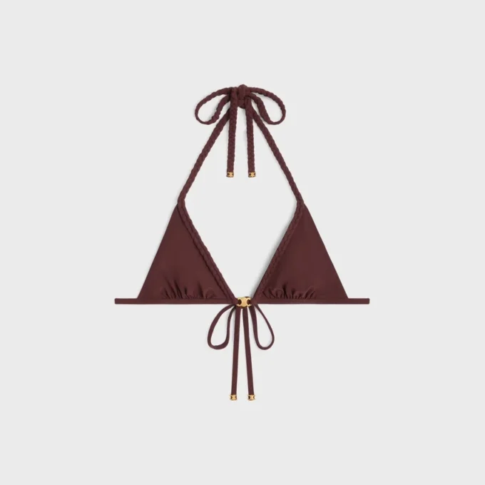 Top Triomphe Triangle z matowego dżerseju Top Triomphe Triangle z matowego dżerseju