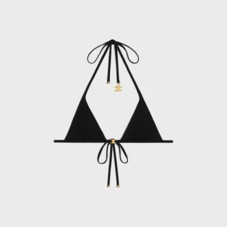 Top Triomphe Triangle z matowego dżerseju