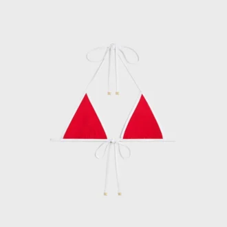 Top Triomphe Triangle z matowego dżerseju