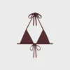 Top Triomphe Triangle z matowego dżerseju Top Triomphe Triangle z matowego dżerseju