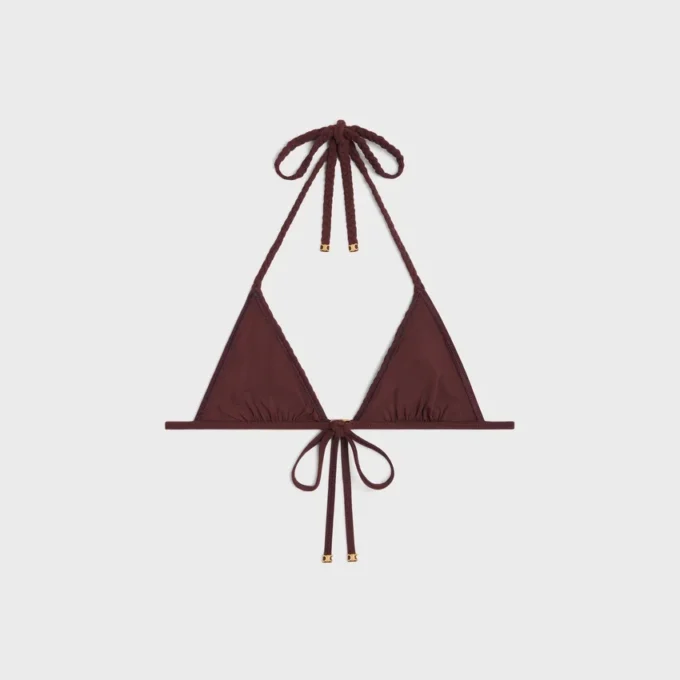 Top Triomphe Triangle z matowego dżerseju Top Triomphe Triangle z matowego dżerseju